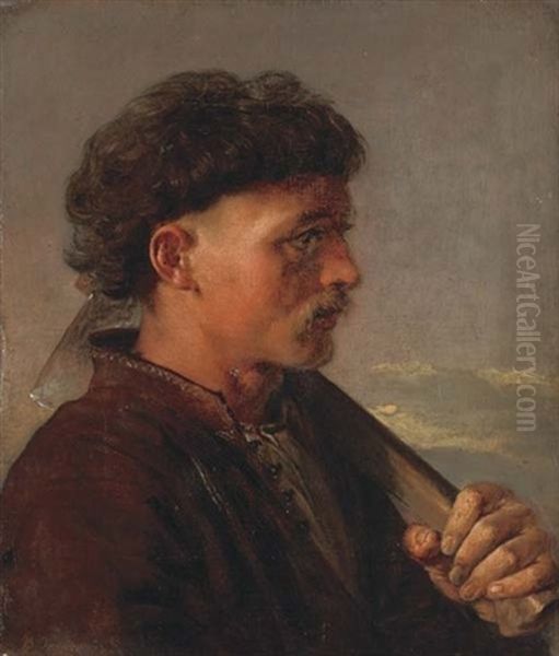 A Ukrainian Woodcutter - view 1