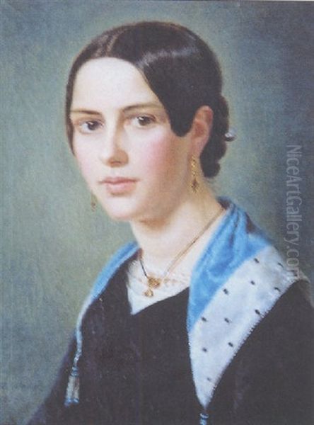 Portrait D'une Jeune Fille - view 1