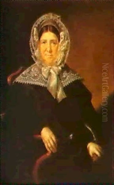Portrait Of Anna Feodorovna Mazurina - view 1