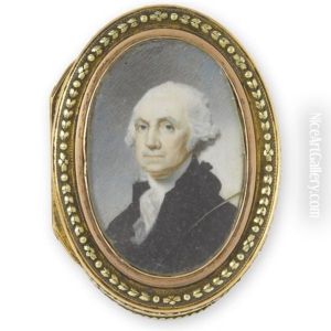 George Washington (snuff Box Cover) by Benjamin Trott