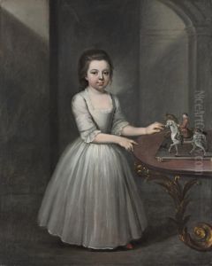 Portrait Of A Young Girl by Francis Brerewood