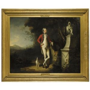 Portrait Of An Officer Of The 18th Royal Irish Regiment Of Foot by John Trotter