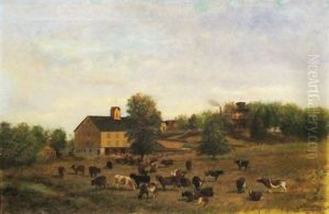 View Of J. Reston Thoma Dairy Farm (swarthmore Area, Pennsylvania)