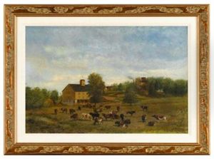 View Of J. Reston Thoma Dairy Farm, Swarthmore Area, Pennsylvania