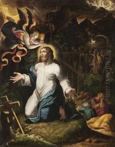 Cristo Nell'orto by Giovan-Battista (Il Malosso) Trotti