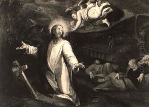 Cristo Nell'orto by Giovan-Battista (Il Malosso) Trotti