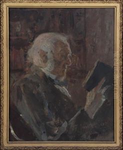 Portrait Of Prime Minister William Ewart Gladstone (1809-1898) by Pierre Troubetzkoy
