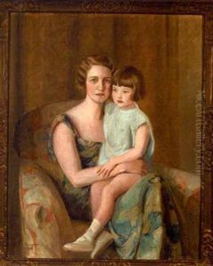 Portrait Of A Mother And Her Child