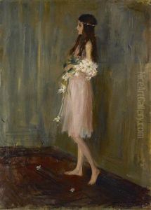 Melancholy In Pink by Prince Paolo Troubetzkoy