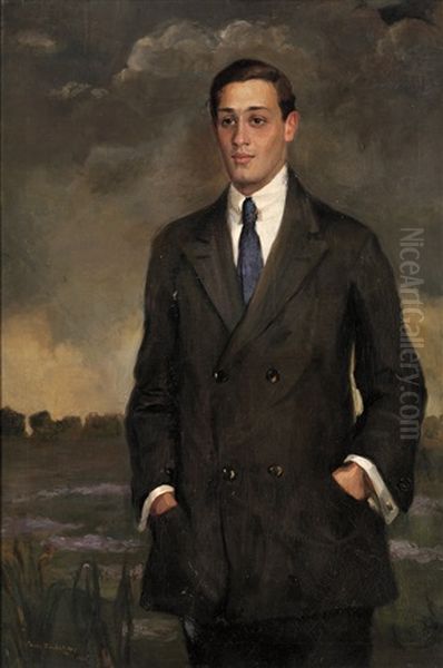Man In A Double-breasted Suit - view 1