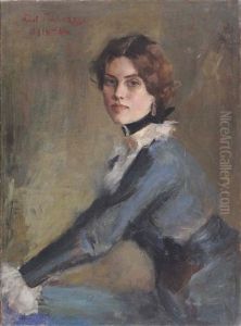 Portrait Of Angelina Troubetzkaya