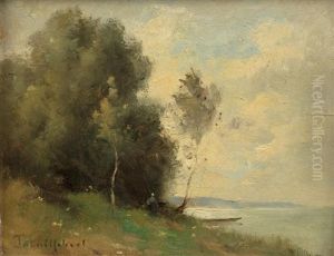 Paysage by Paul Desire Trouillebert