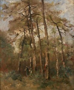 Pins Au Verdon by Paul Desire Trouillebert