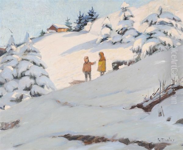 Wintersonne In Arosa - view 1