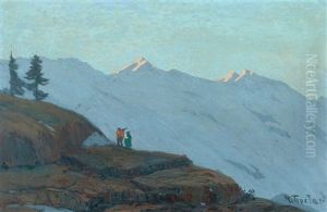 Jungfrau-massiv by Georges Troxler