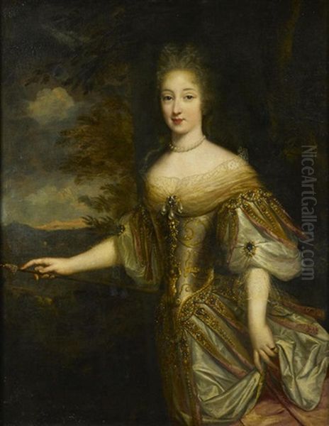 A Portrait Of La Duchesse De Longueville - view 1