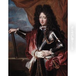 Portrait Of Louis De Bourbon, Comte De Vermandois by Francois de Troy