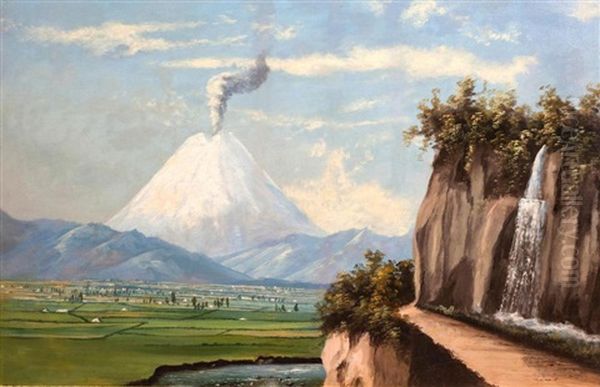 The Cotopaxi Volcano, Ecuador - view 1