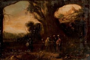 Joseph Vendu Par Ses Freres by Rombout Van Troyen