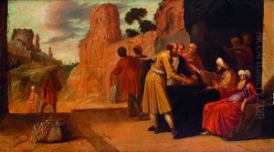 La Parabola Dei Servi E Della Vigna by Rombout Van Troyen