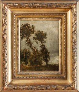 Etude De Paysage by Constant Troyon