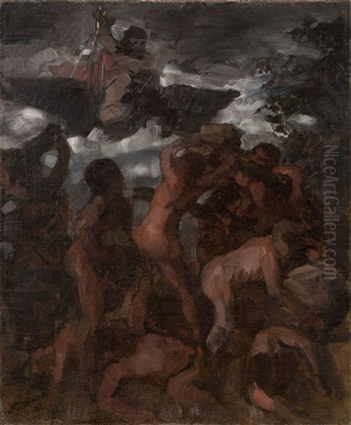 Study For The Gigantenschlacht - view 1