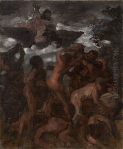 Study For The Gigantenschlacht