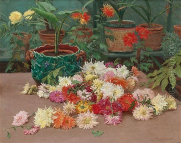Cuttings In The Greenhouse, 1898 - view 1
