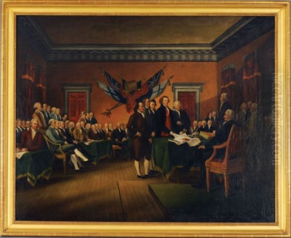 The Signing Of The Declaration Of Independence - view 1