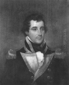 Portrait Of Captain Richardson by John Trumbull