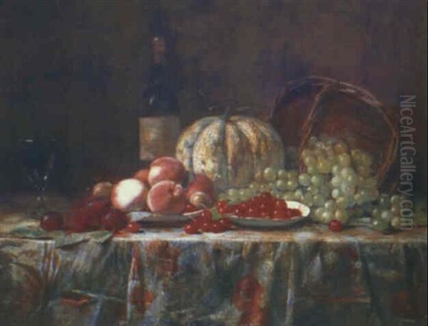 Still Life With Fruit And Wine - view 1