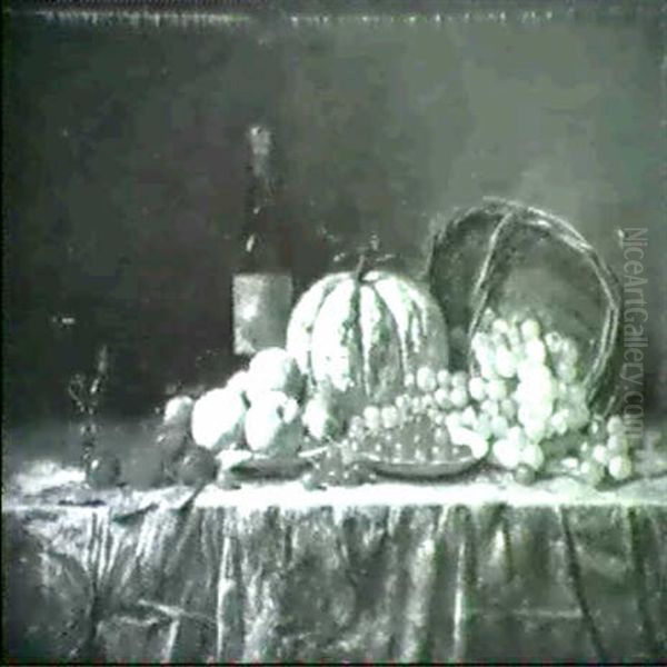 Still Life With Fruit And Wine - view 1