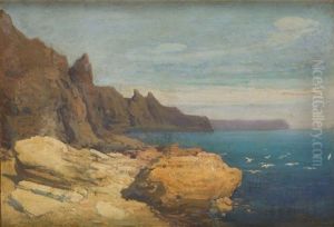 Rocks Over The Sea (from Series Voyages To The Cirmea) by Ivan Trusz