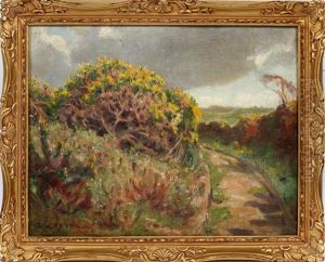 Path In The Clearing by Dwight William Tryon