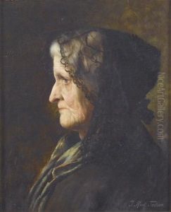 Brustbildnis Einer Alten Dame Mit Schwarzem Schleier Brustbildnis Einer Alten Dame Mit Schwarzem Schleier