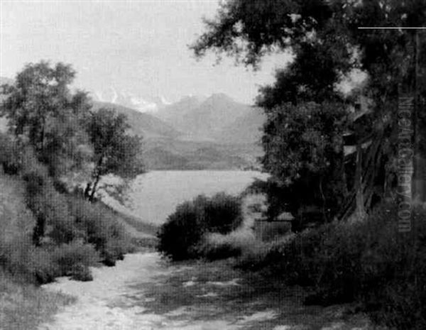 Thunersee Vor Gebirgskulisse - view 1