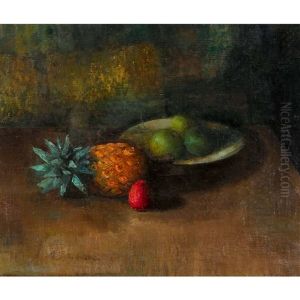 Stillleben Mit Ananas