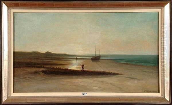 Plage De La Panne Animee A Maree Basse - view 1