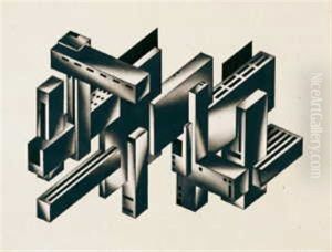 Komposition No. 218 by Jakow Georgjewitsch Tschernichow