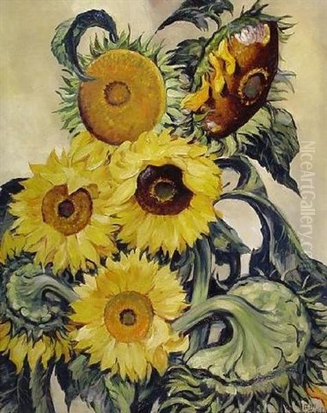 Stilleben Mit Sonnenblumen - view 1