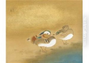 Ducks by Bakusen Tsuchida