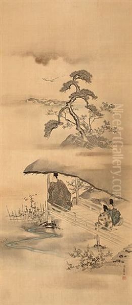 Scene From The Tale Of Genji - view 1