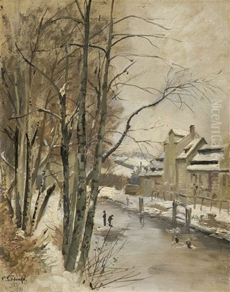 Eisvergnugen Auf Der Leutra In Jena - view 1