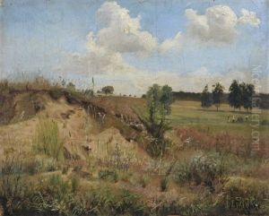 Bei Neustrelitz In Mecklenburg by Paul Wilhelm Tuebbecke