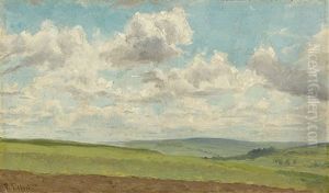 Summer Landscape by Paul Wilhelm Tuebbecke