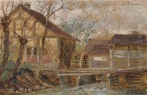 Wassermuhle by Paul Wilhelm Tuebbecke