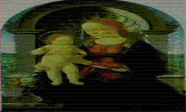 Madonna Col Bambino In Trono - view 1