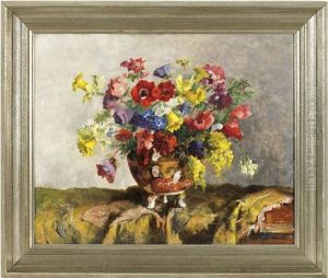 Blumenstillleben by Karl Tucek