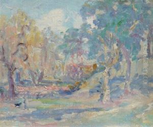 Figures In Landscape
