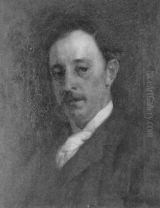 Portrait Of Mr John J. Himan by Tudor St. George Tucker